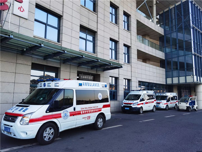 中原镇救护车出租服务案例4