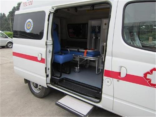 中原镇救护车出租服务案例7